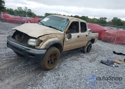 2001 Toyota Tacoma Prerunner V6 z USA, uszkodzony, nr VIN 5TEGN92N21Z873716